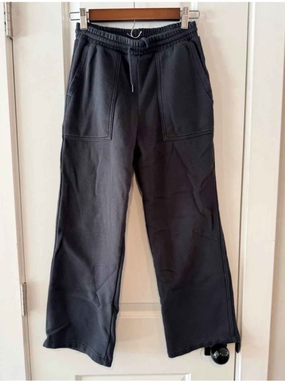 GAP Kids XL Sweatpants Bundle 2 Pair Gray Cargo Black Wide Leg